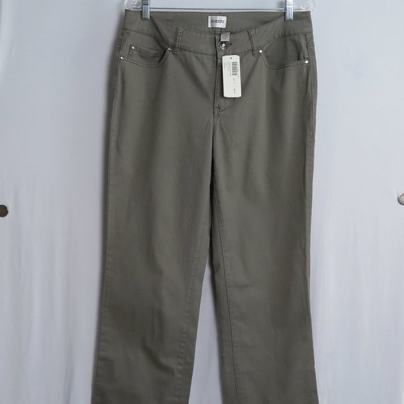 NWT Chico's Granite Chelsea Cotton Jeans - Picture 1 of 6